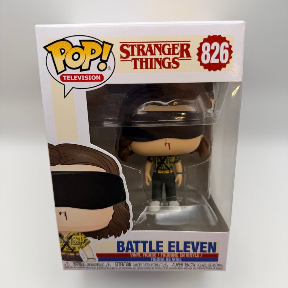 Battle Eleven #826 Stranger Things Funko Pop Vaulted